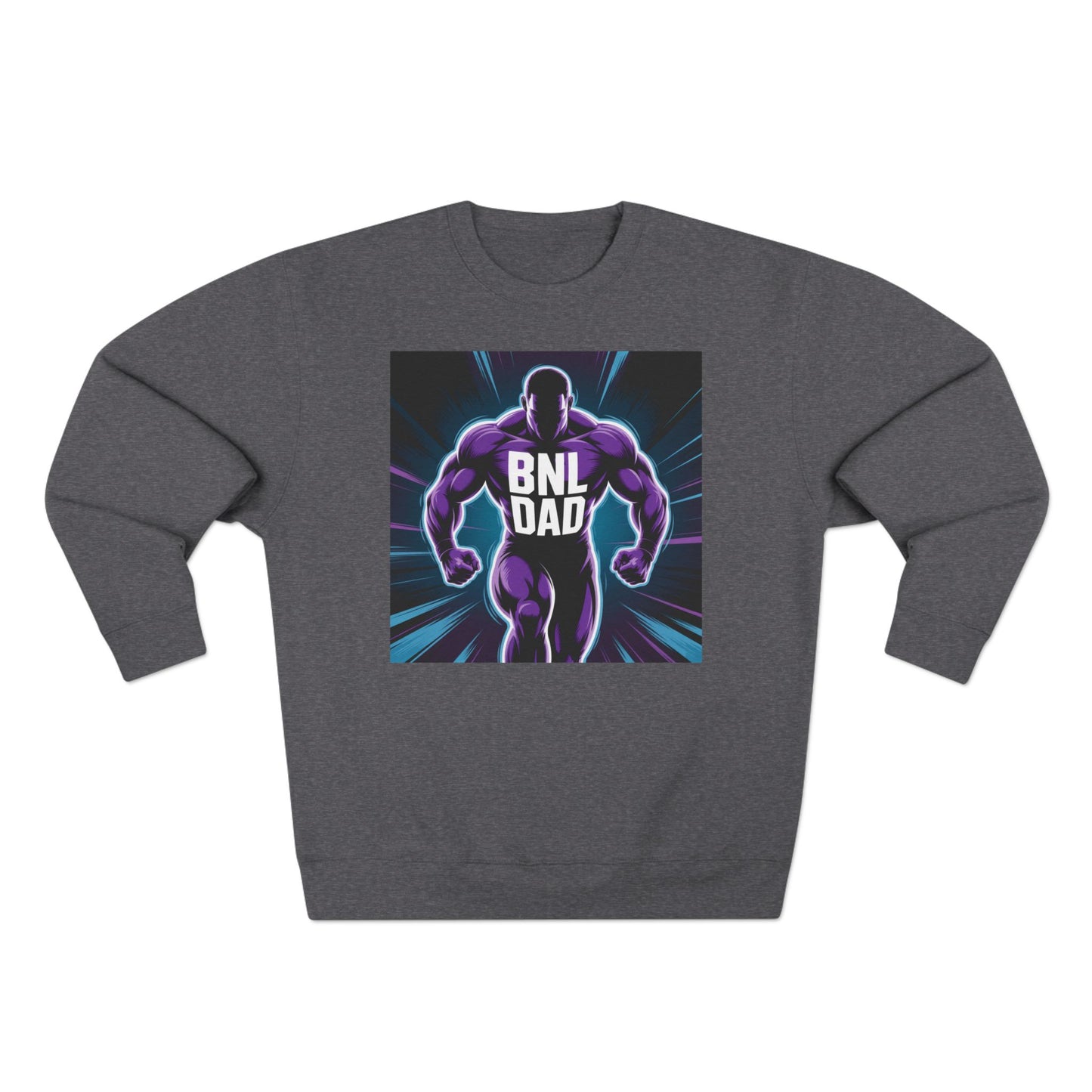 Bold Dad Superhero Sweatshirt | Perfect for Father's Day, Gift for Dads, Unisex Crewneck, Casual Wear, Streetwear, Cool Dad Style
