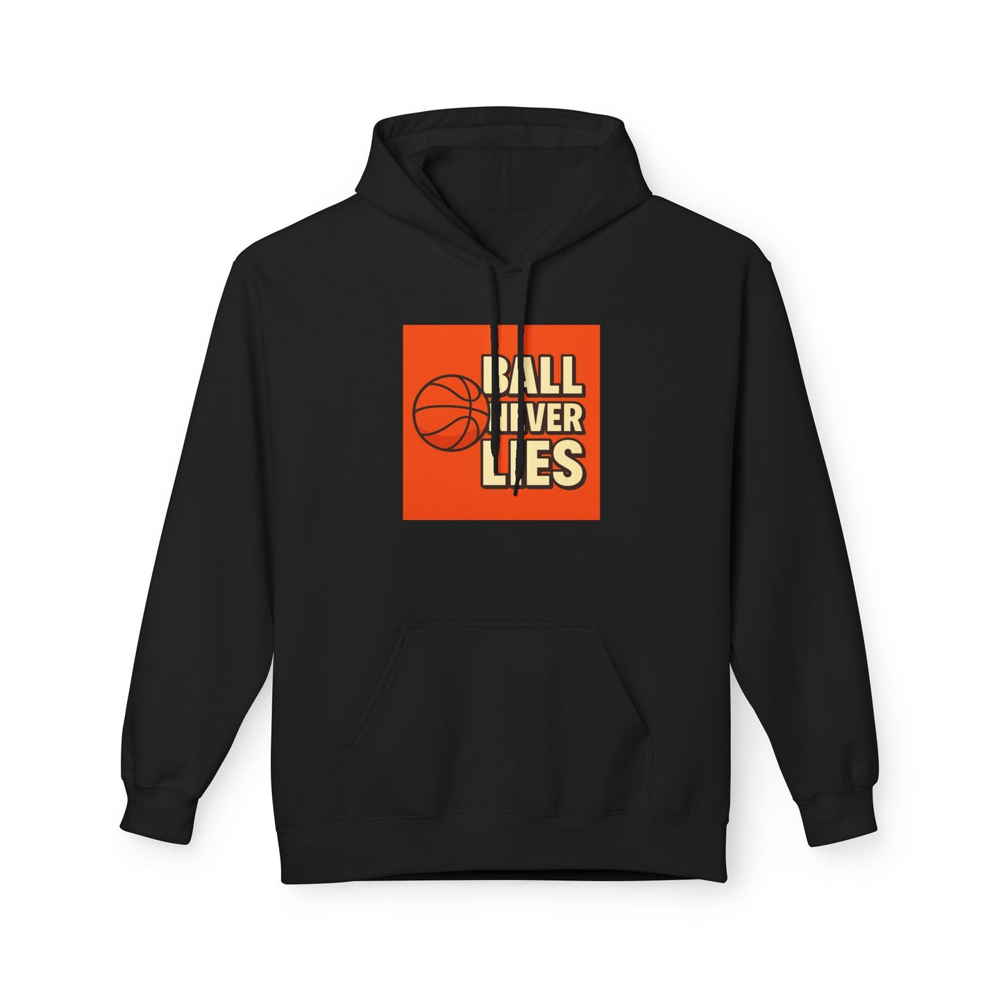 Basketball Hooded Fleece Sweatshirt, Sportswear, Gift for Players, Cozy Hoodie, Athletic Apparel, Casual Style