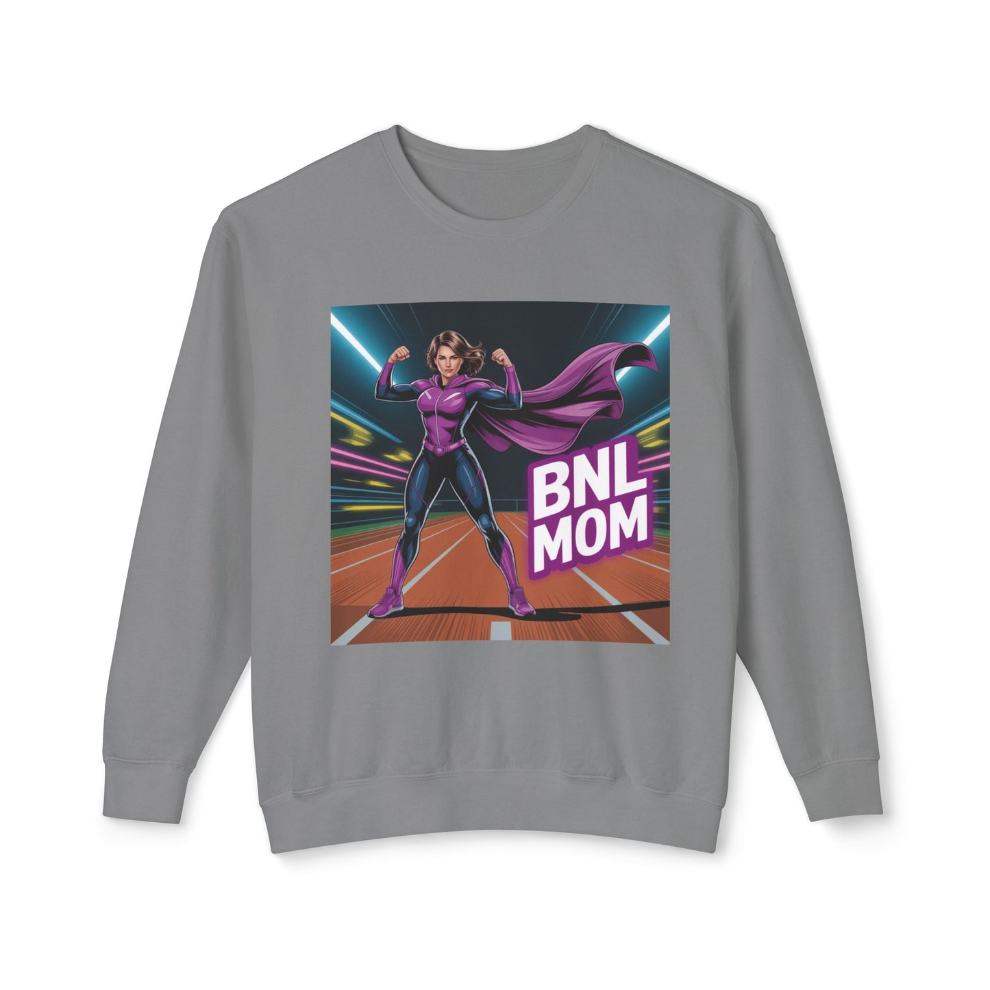 Superhero BNL Mom Sweatshirt | Gift for Moms, Funny Sweatshirt, Women's Casual Wear, Mother's Day, Birthday Gift