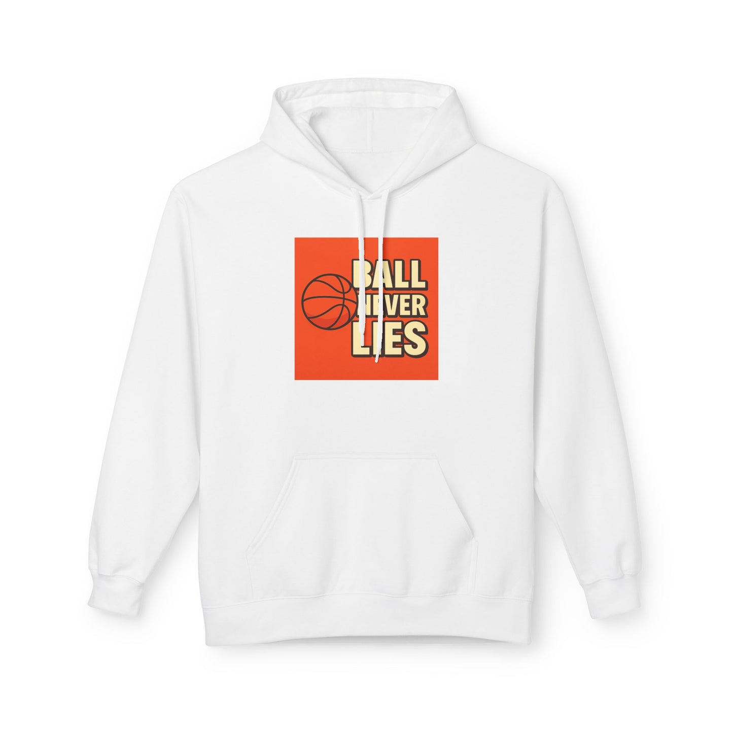 Basketball Hooded Fleece Sweatshirt, Sportswear, Gift for Players, Cozy Hoodie, Athletic Apparel, Casual Style