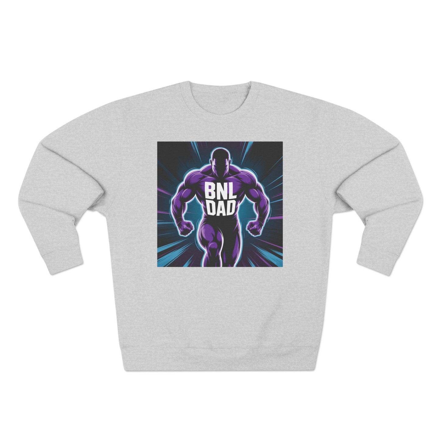 Bold Dad Superhero Sweatshirt | Perfect for Father's Day, Gift for Dads, Unisex Crewneck, Casual Wear, Streetwear, Cool Dad Style