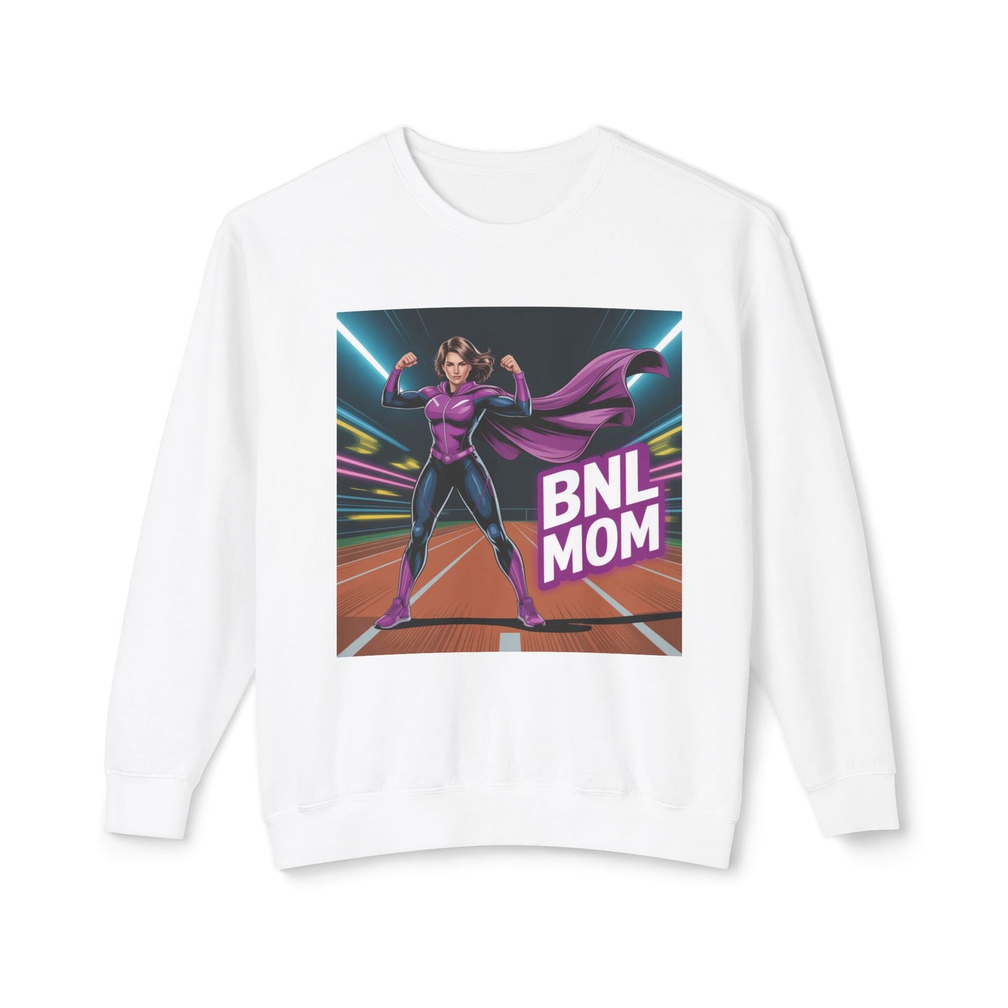 Superhero BNL Mom Sweatshirt | Gift for Moms, Funny Sweatshirt, Women's Casual Wear, Mother's Day, Birthday Gift