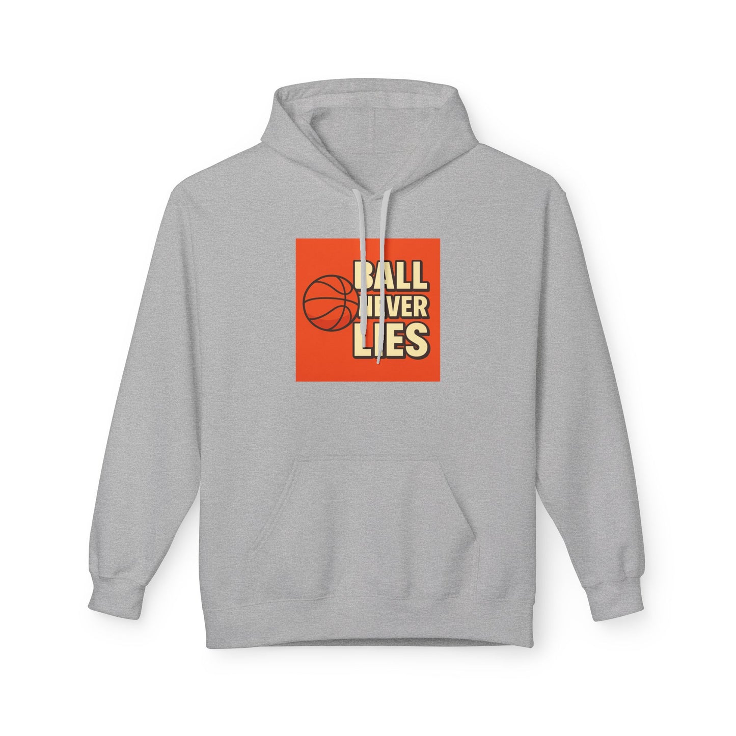 Basketball Hooded Fleece Sweatshirt, Sportswear, Gift for Players, Cozy Hoodie, Athletic Apparel, Casual Style