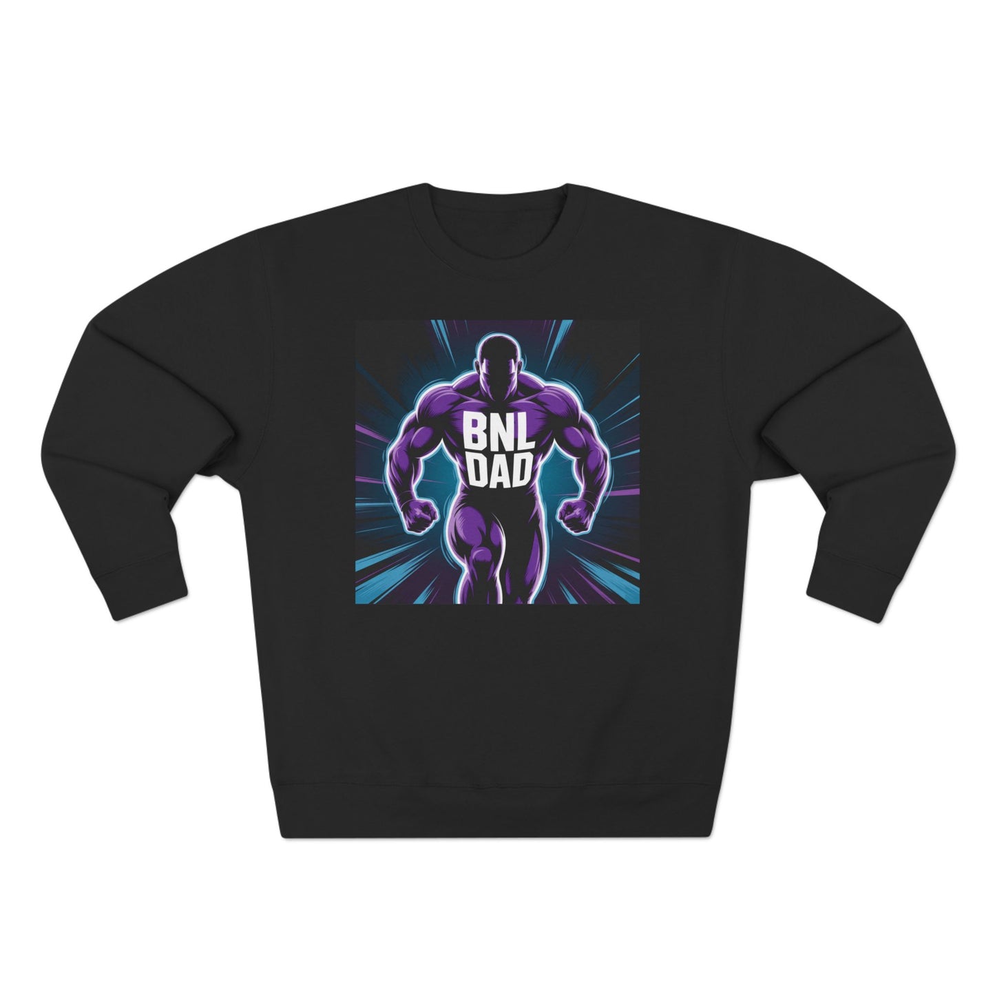 Bold Dad Superhero Sweatshirt | Perfect for Father's Day, Gift for Dads, Unisex Crewneck, Casual Wear, Streetwear, Cool Dad Style