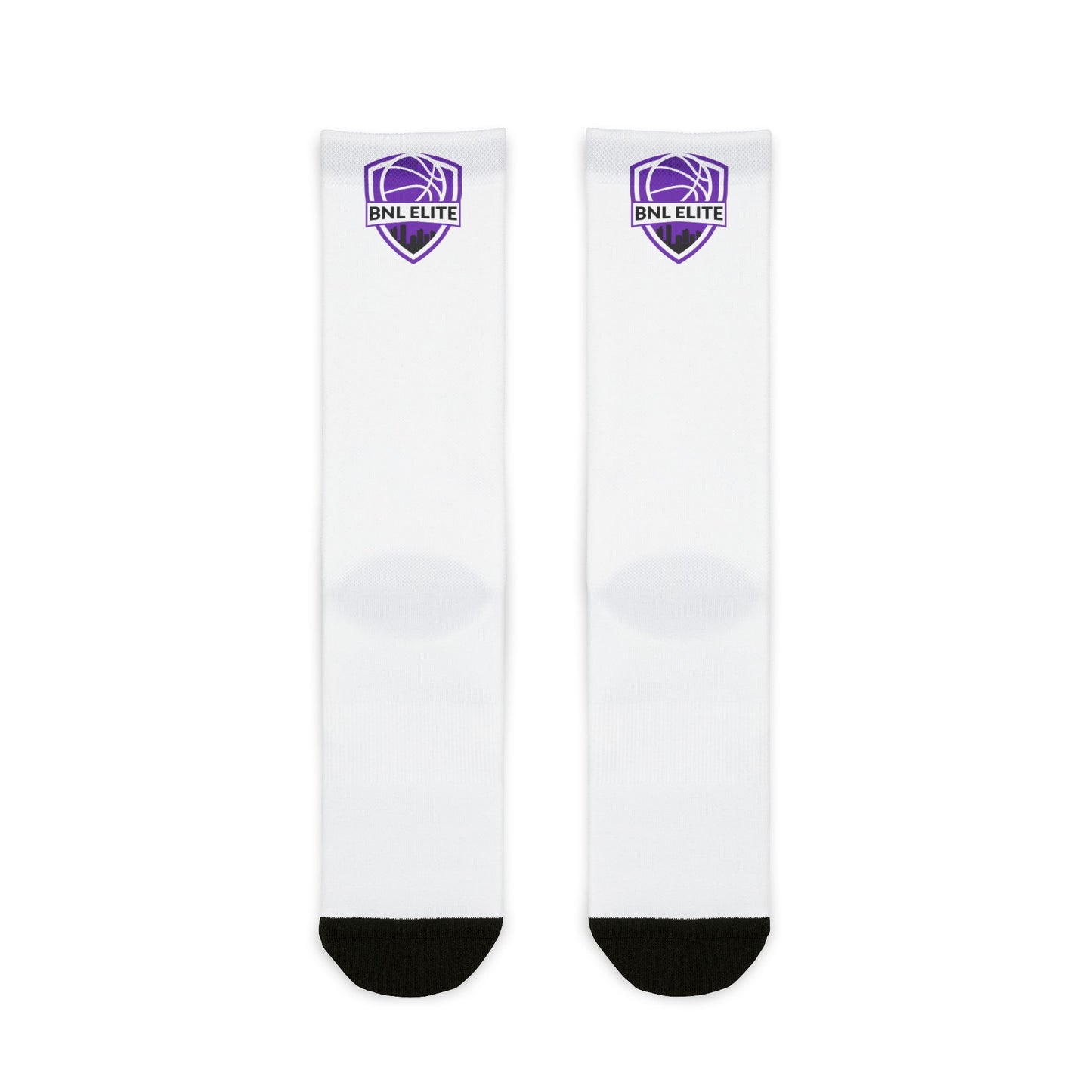 Basketball Crew Socks - BNL Elite Design, Sports Gift, Athletic Wear, Unique Socks, Basketball Accessories