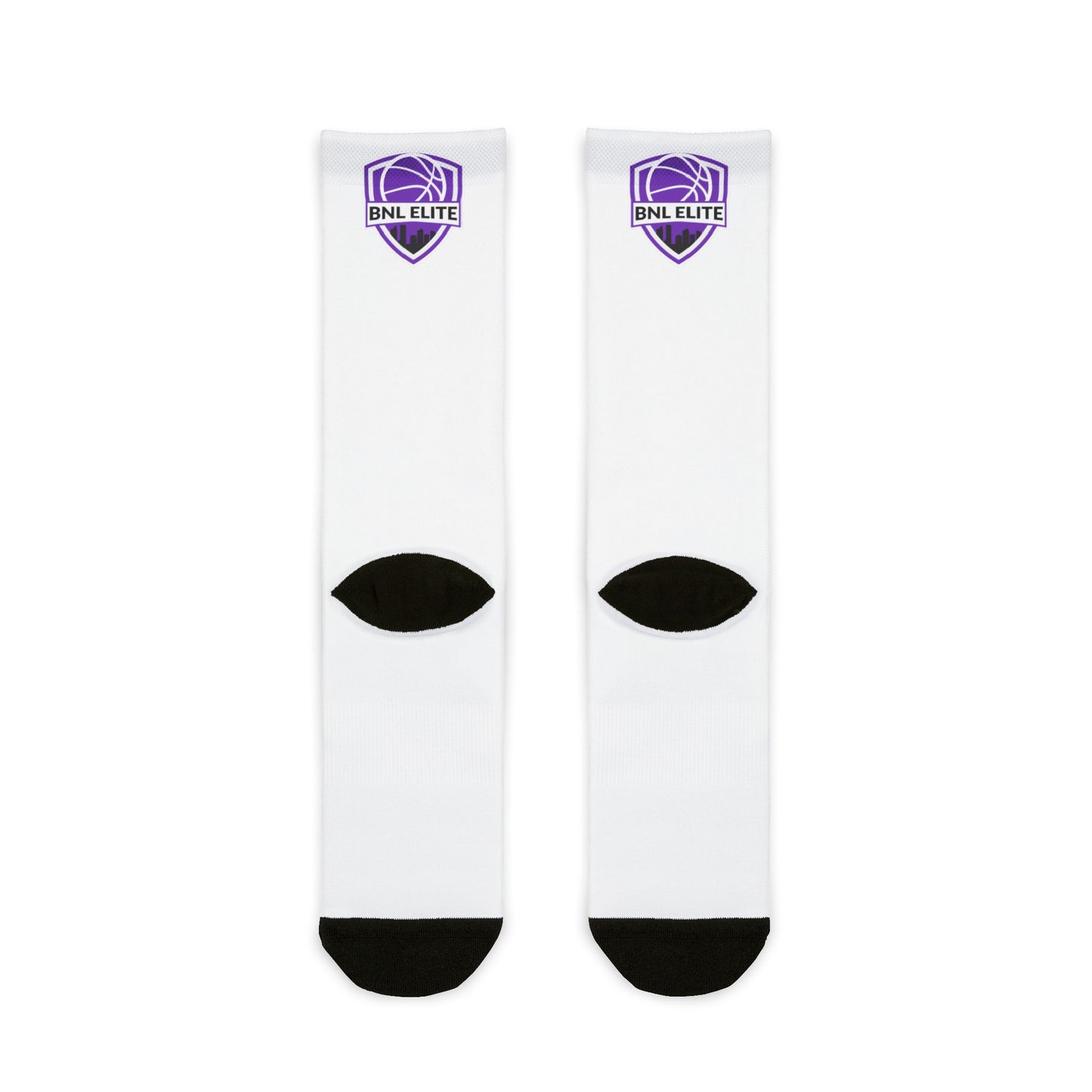 Basketball Crew Socks - BNL Elite Design, Sports Gift, Athletic Wear, Unique Socks, Basketball Accessories