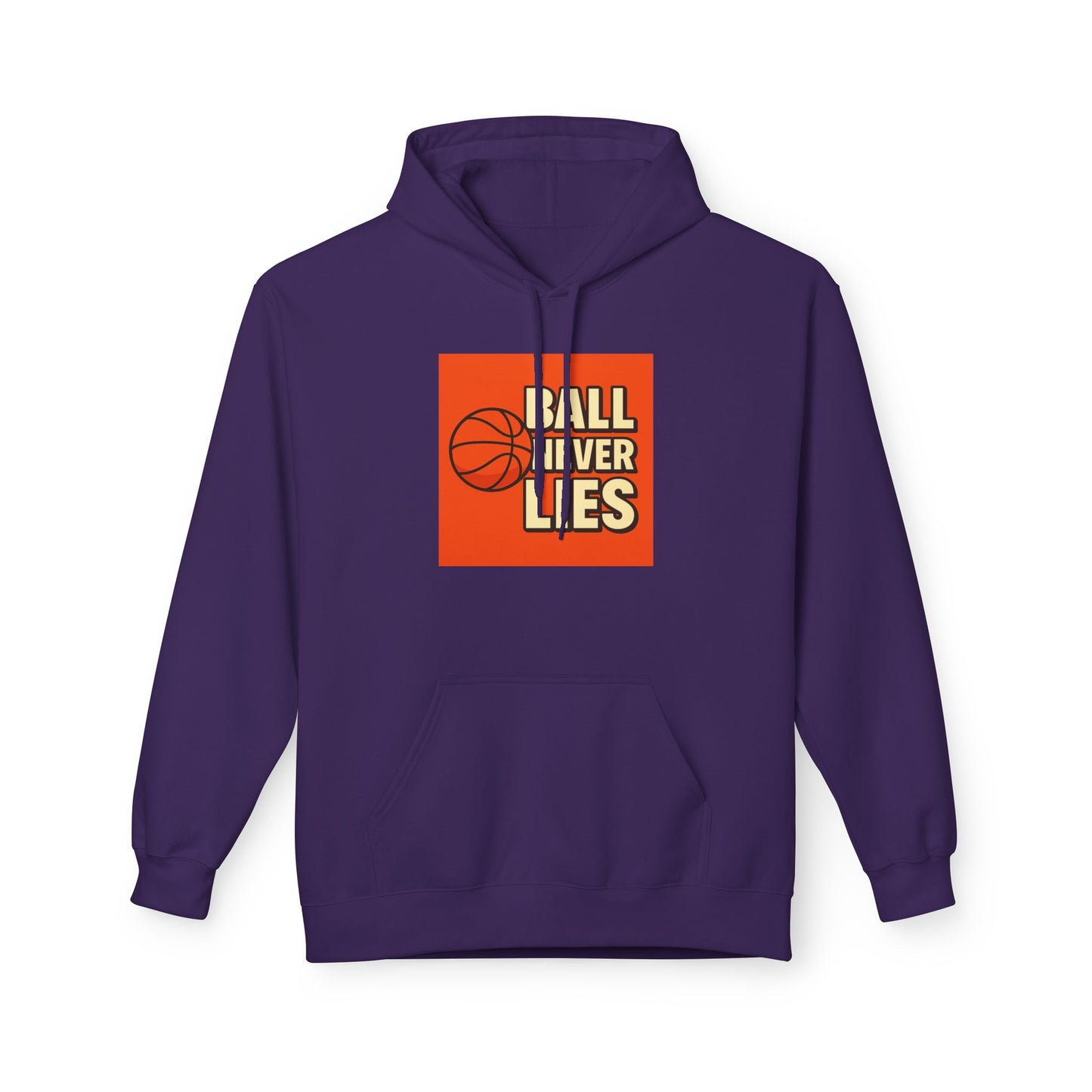 Basketball Hooded Fleece Sweatshirt, Sportswear, Gift for Players, Cozy Hoodie, Athletic Apparel, Casual Style