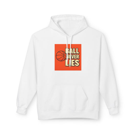 Basketball Hooded Fleece Sweatshirt, Sportswear, Gift for Players, Cozy Hoodie, Athletic Apparel, Casual Style