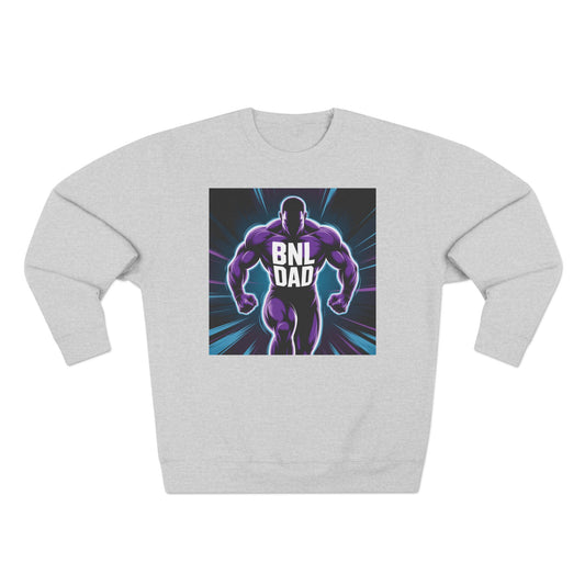 Bold Dad Superhero Sweatshirt | Perfect for Father's Day, Gift for Dads, Unisex Crewneck, Casual Wear, Streetwear, Cool Dad Style