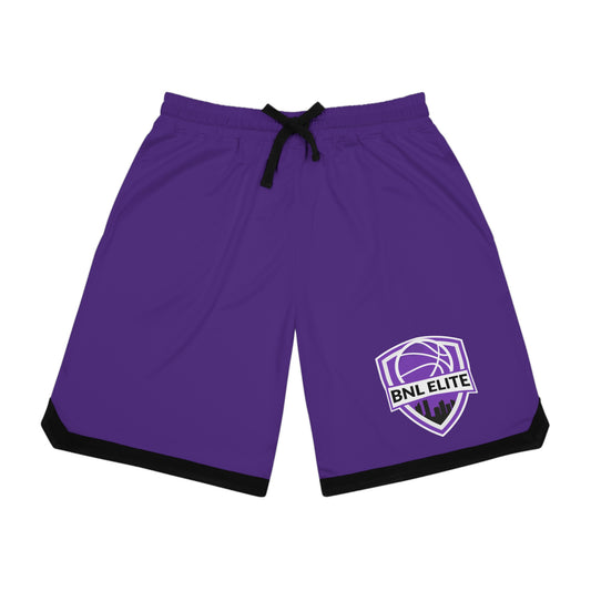 Basketball Rib Shorts for Sports Lovers, Comfortable Athletic Apparel, Casual Wear, Fitness Gear, Playful Gift for Athletes