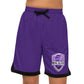 Basketball Rib Shorts for Sports Lovers, Comfortable Athletic Apparel, Casual Wear, Fitness Gear, Playful Gift for Athletes