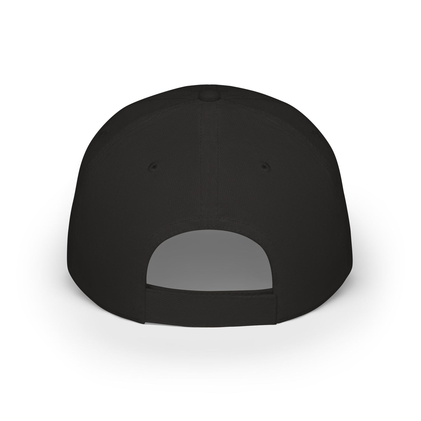BallNeverLies Low Profile Baseball Cap — Sporty Black Dad Hat with BN Logo