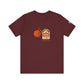 Basketball Fun Unisex Tee, Casual T-Shirt, Sports Apparel, Gift for Athletes, Youth Basketball Tee, Weekend Style