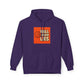 Basketball Hooded Fleece Sweatshirt, Sportswear, Gift for Players, Cozy Hoodie, Athletic Apparel, Casual Style